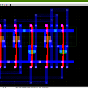 Arithmetic Logic Unit in DSCH3 and Microwind